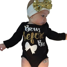 Load image into Gallery viewer, New 2Pcs Newborn Baby Girl Letter Long Sleeve