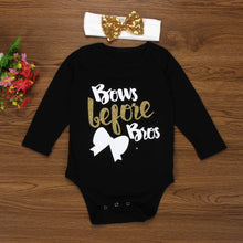 Load image into Gallery viewer, New 2Pcs Newborn Baby Girl Letter Long Sleeve