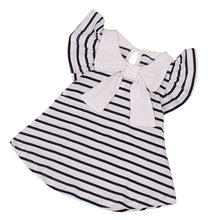 Load image into Gallery viewer, New Kids Baby Girls Short Sleeve Striped