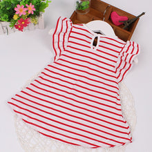Load image into Gallery viewer, New Kids Baby Girls Short Sleeve Striped