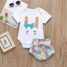 Load image into Gallery viewer, New Baby girls short sets Toddler