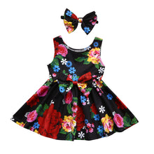 Load image into Gallery viewer, Toddler Kid Baby Girl Dress Summer Clothes Floral