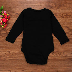 New 2Pcs Newborn Baby Girl Letter Long Sleeve