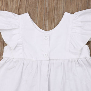 Cute Newborn Infant Baby Girl Summer Clothes set