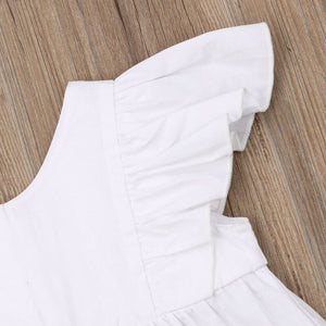 Cute Newborn Infant Baby Girl Summer Clothes set