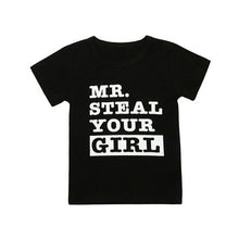 Load image into Gallery viewer, Kids Child Baby Boys Summer T-shirt Letter Printed
