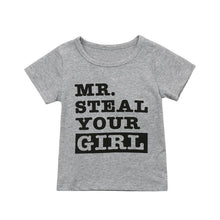 Load image into Gallery viewer, Kids Child Baby Boys Summer T-shirt Letter Printed
