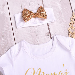 Cute princess costume Kids Baby Girl Letter