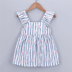 Newborn Baby Girls Dress Summer Clothes Fruit