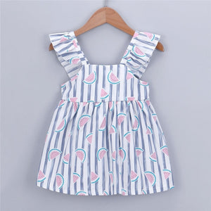 Newborn Baby Girls Dress Summer Clothes Fruit