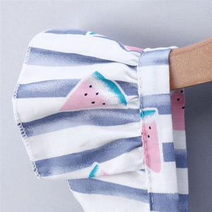Newborn Baby Girls Dress Summer Clothes Fruit