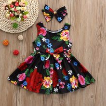 Load image into Gallery viewer, Toddler Kid Baby Girl Dress Summer Clothes Floral
